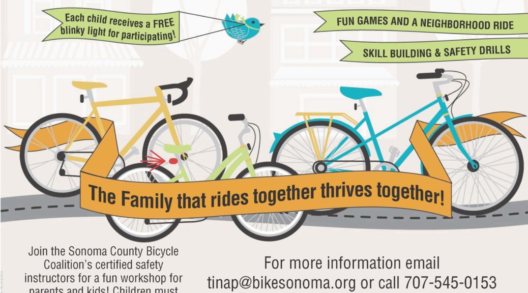 Family Cycling Workshop - July 9
